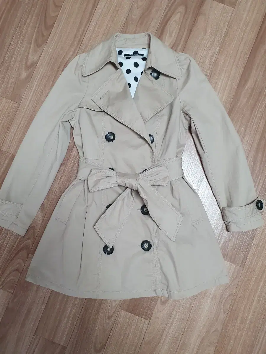 Half Trench Women's Jacket Belted Jacket XS