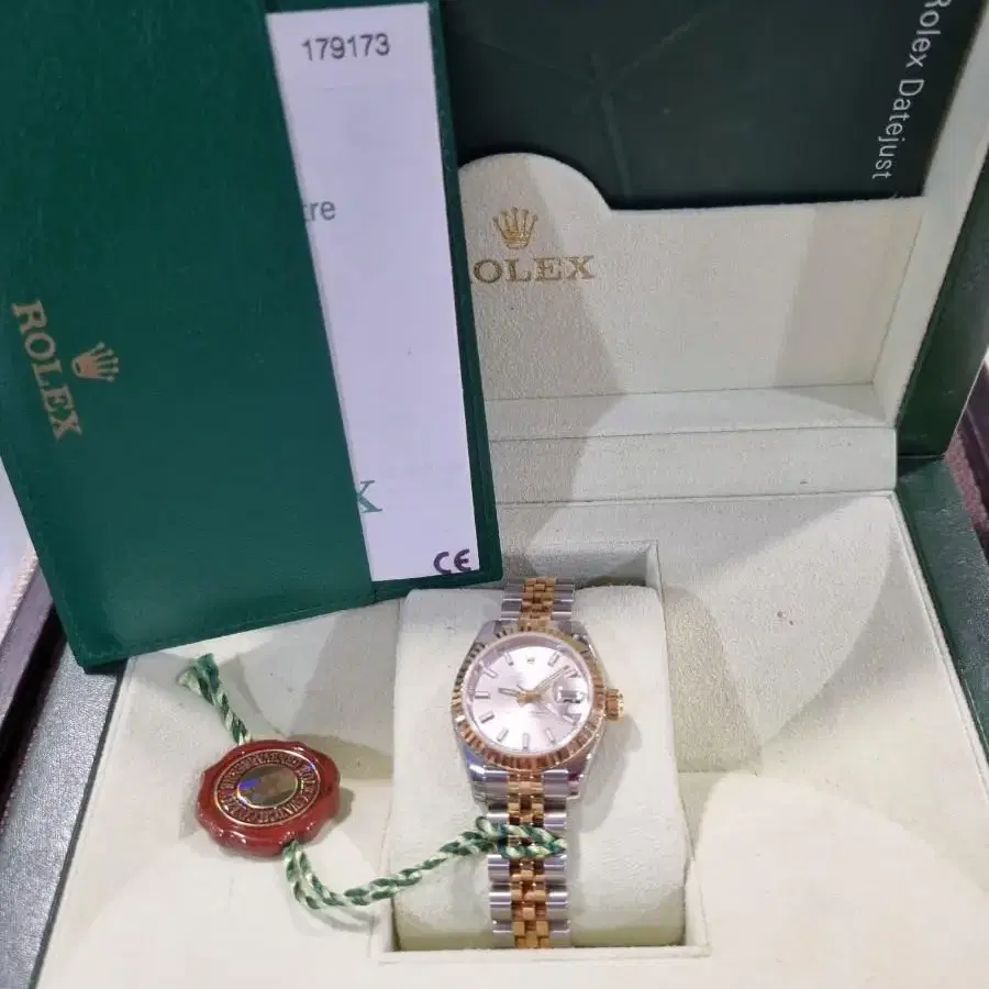 롤렉스 오이스터 퍼페츄얼 신형 Rolex179173 18k콤비 26mm