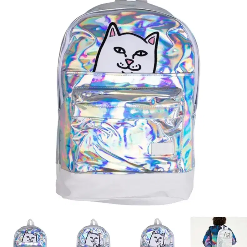 립앤딥 lord nermal velcro backpack