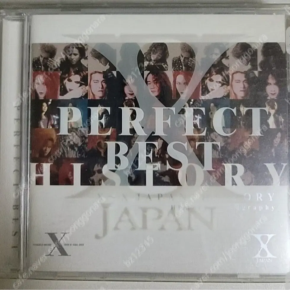 X japan perfect best 3CD 팝니다. 특전비디오 포함