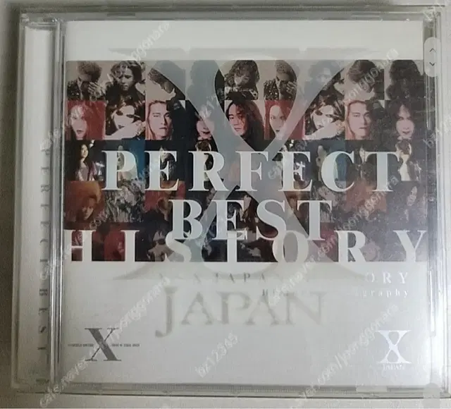 X japan perfect best 3CD 팝니다. 특전비디오 포함