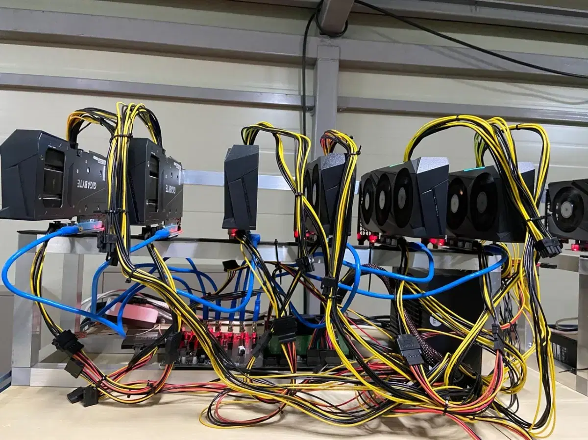 3060ti LHR 6way 채굴기 신규 조립/채굴장 위탁계약가능 | 브랜드 중고거래 플랫폼, 번개장터