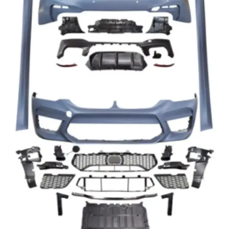 BMW G30 5시리즈 M팩 M텍 M5 범퍼 풀바디킷 도색장착 초특가할인