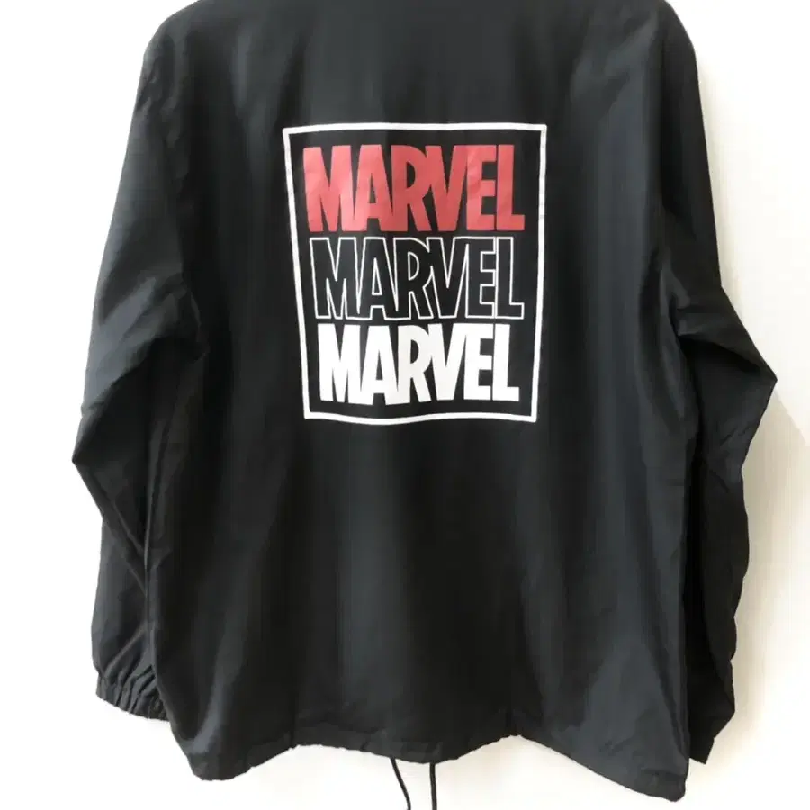 MARVEL 마블 빅로고 바람막이 자켓 LL