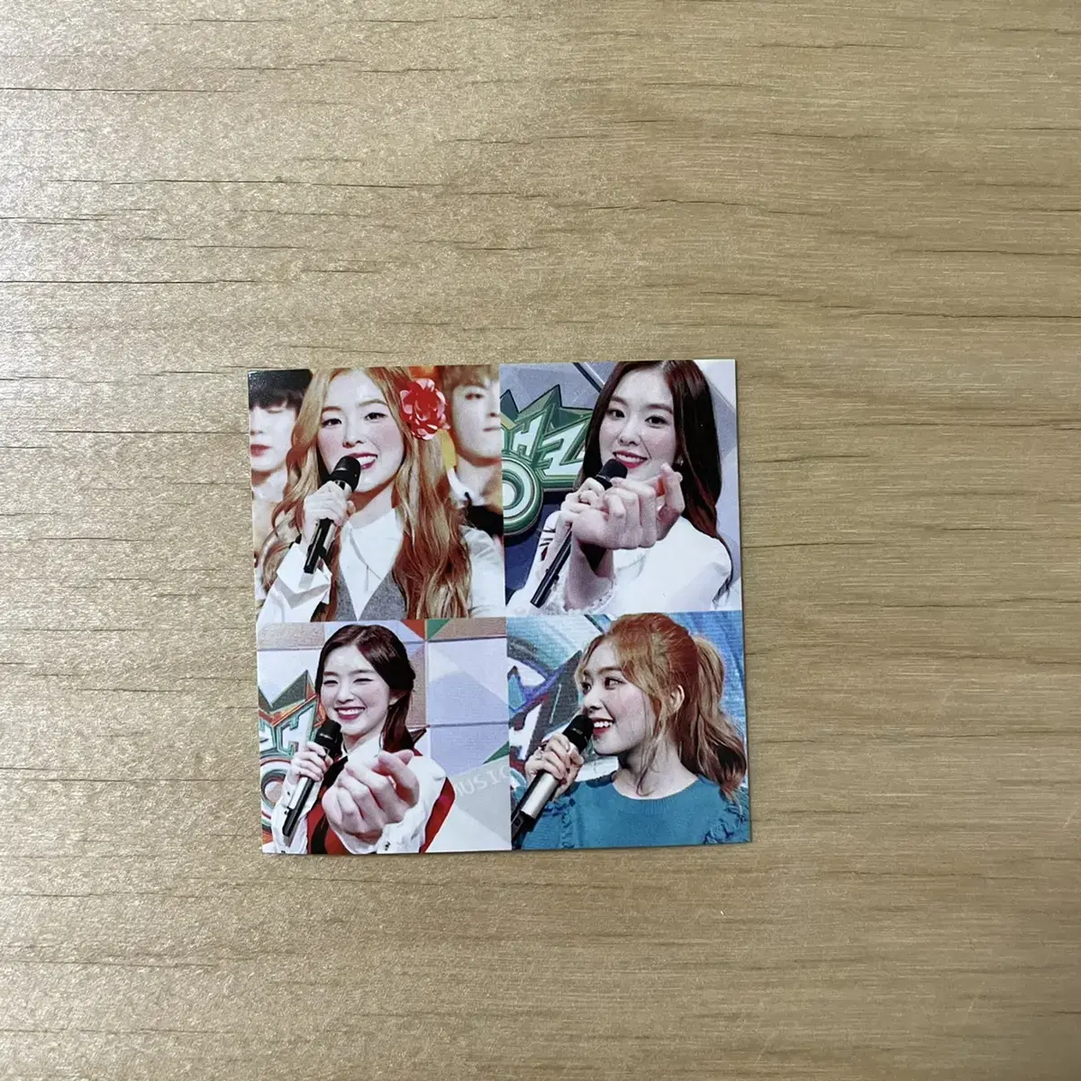 Red Velvet irene Sells unofficial goods (stickers)