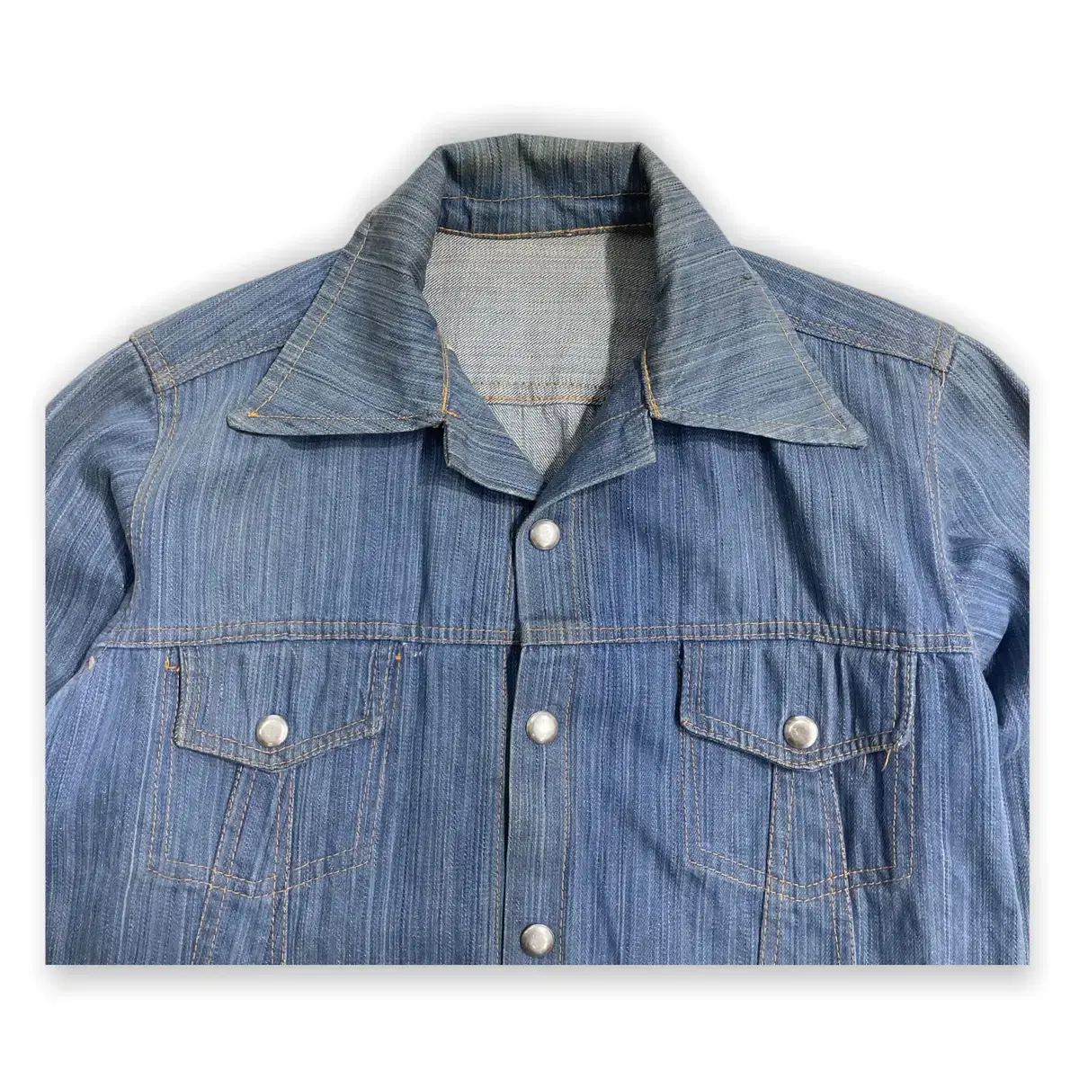 60s 70s Unknown Western Denim Jacket