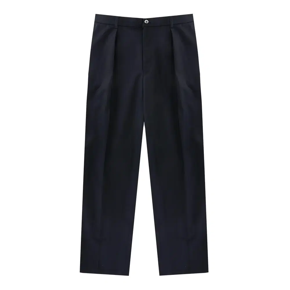 Belly Gaberdine cotton 1Pleats banded chinos with belts