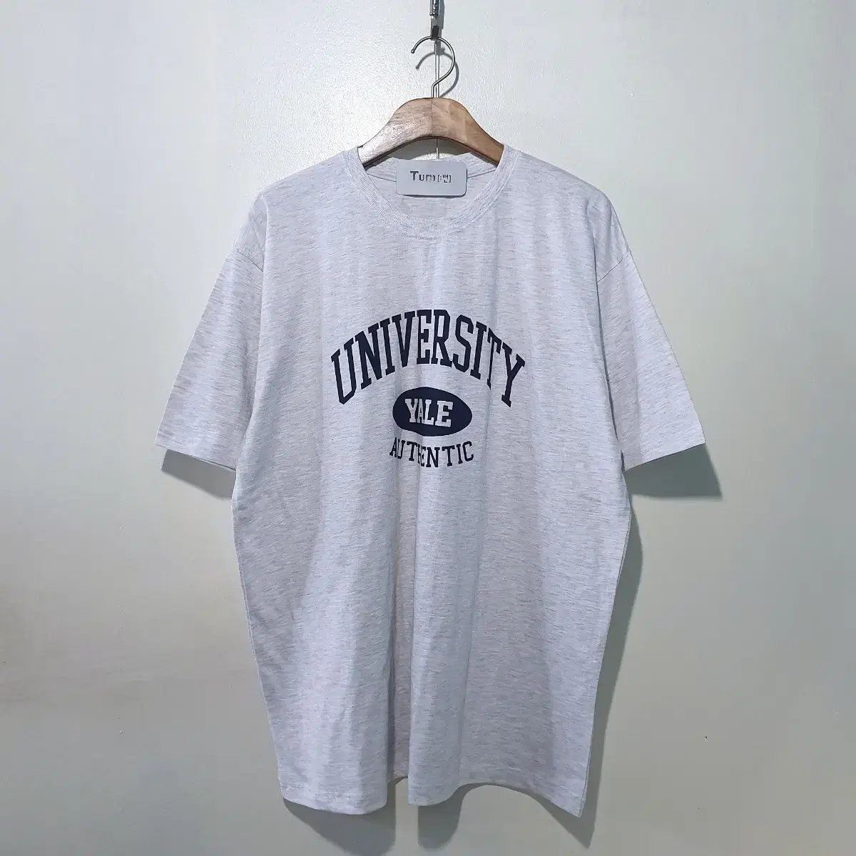 SS New Item) University Short Sleeve T-Shirt 4color