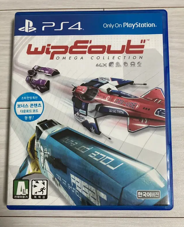 무료배송 PS4 PSVR 와이프아웃 오메가콜렉션 한글판