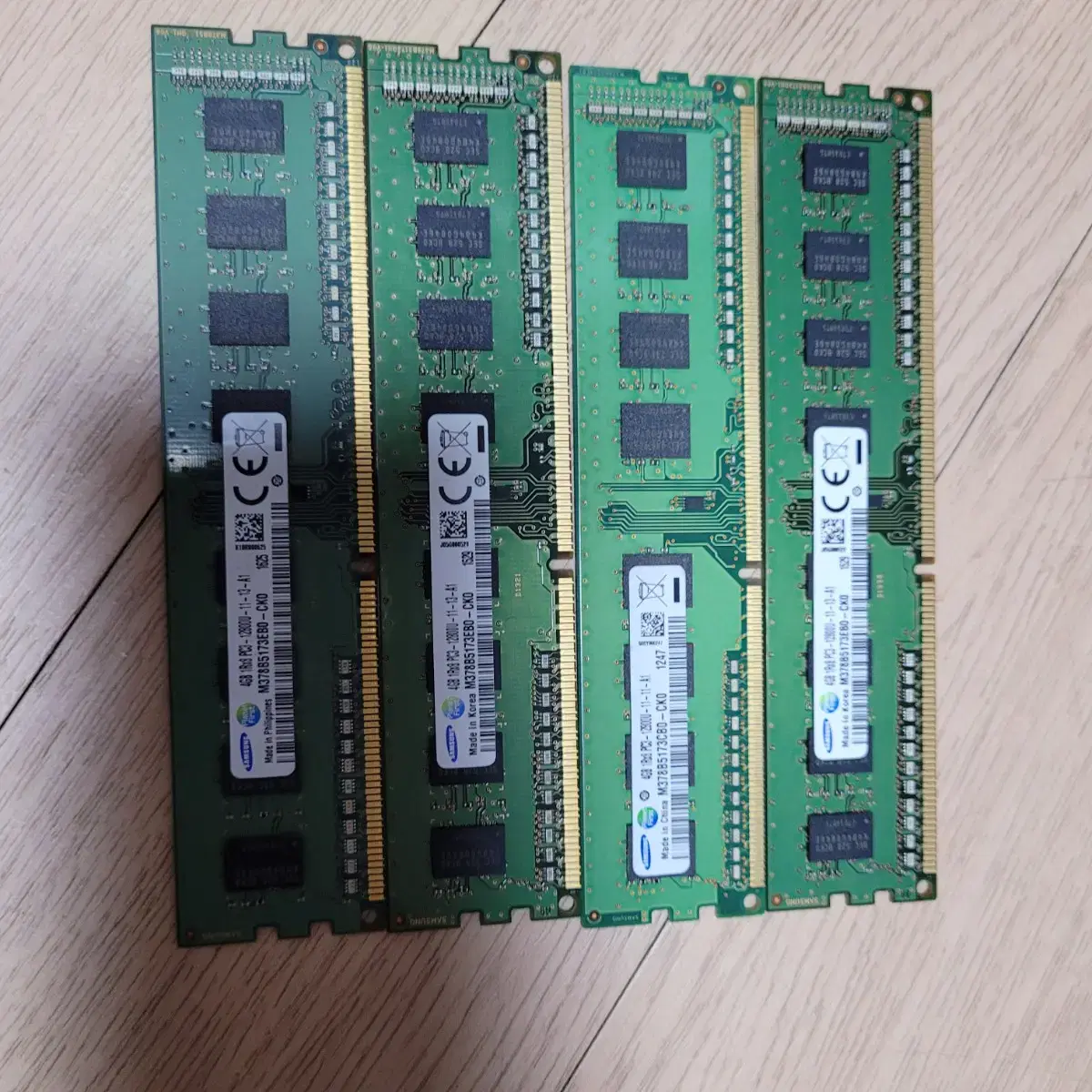 삼성 ddr3 4g 램 4개