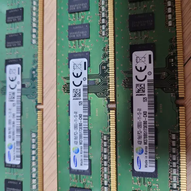 삼성 ddr3 4g 램 4개