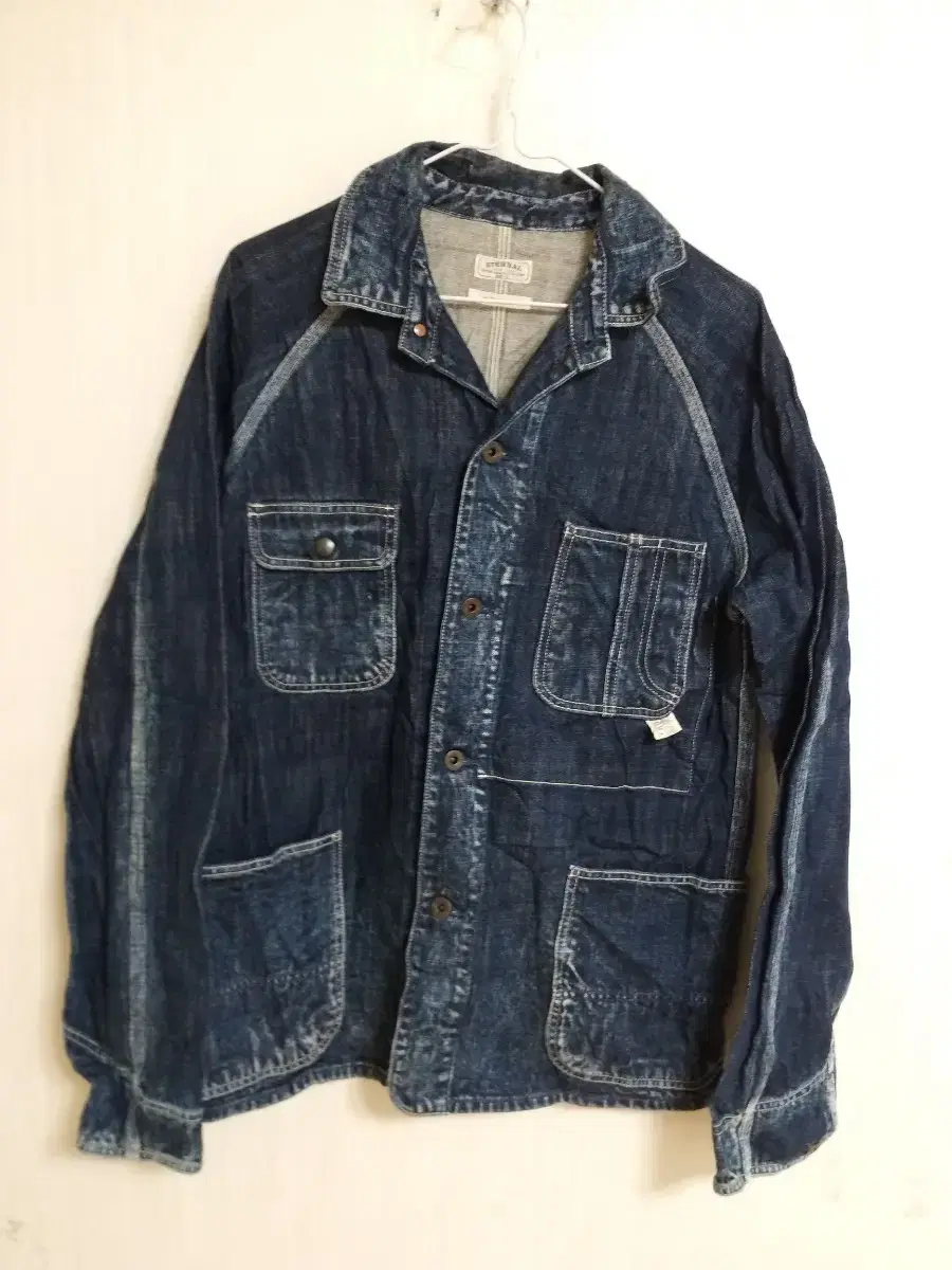 Men's Japan-made ETERNAL Jeans Denim Jacket (95-Slim100)