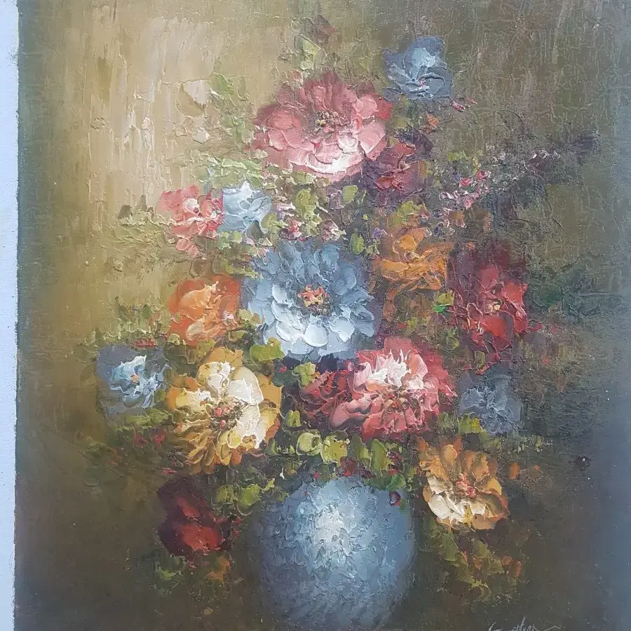 Flower still life 유화 그림 미술작품