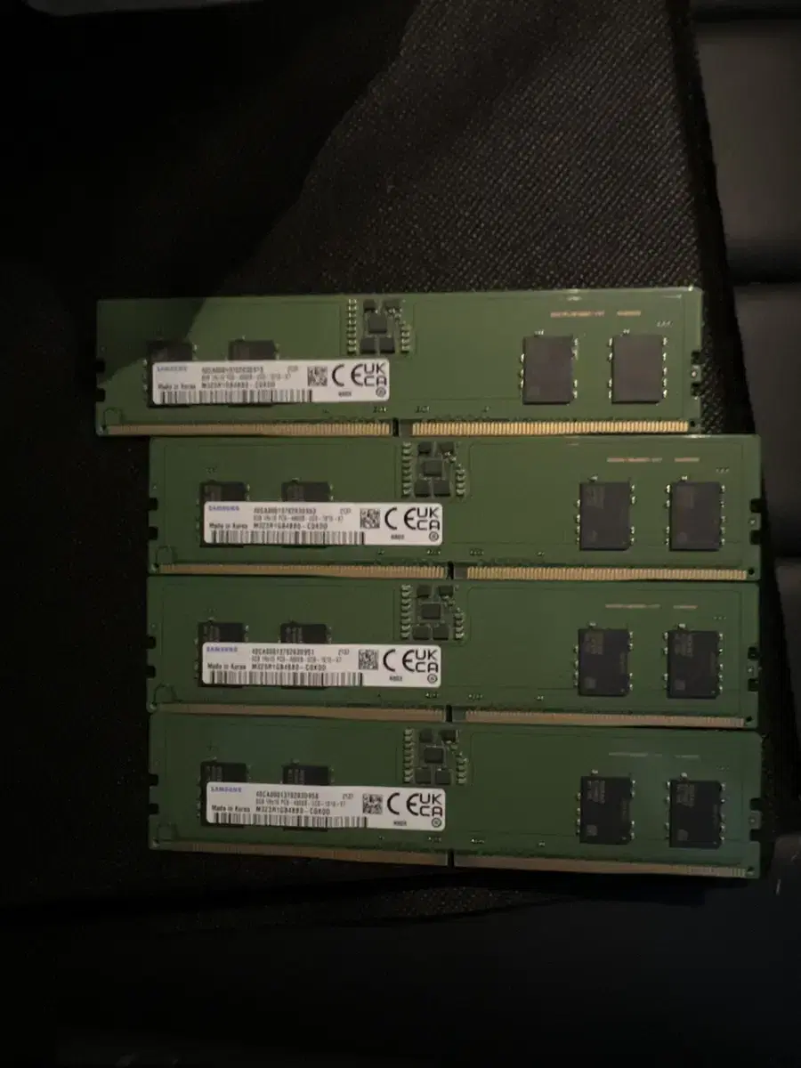 DDR5 8G 4800 2개 팝니다