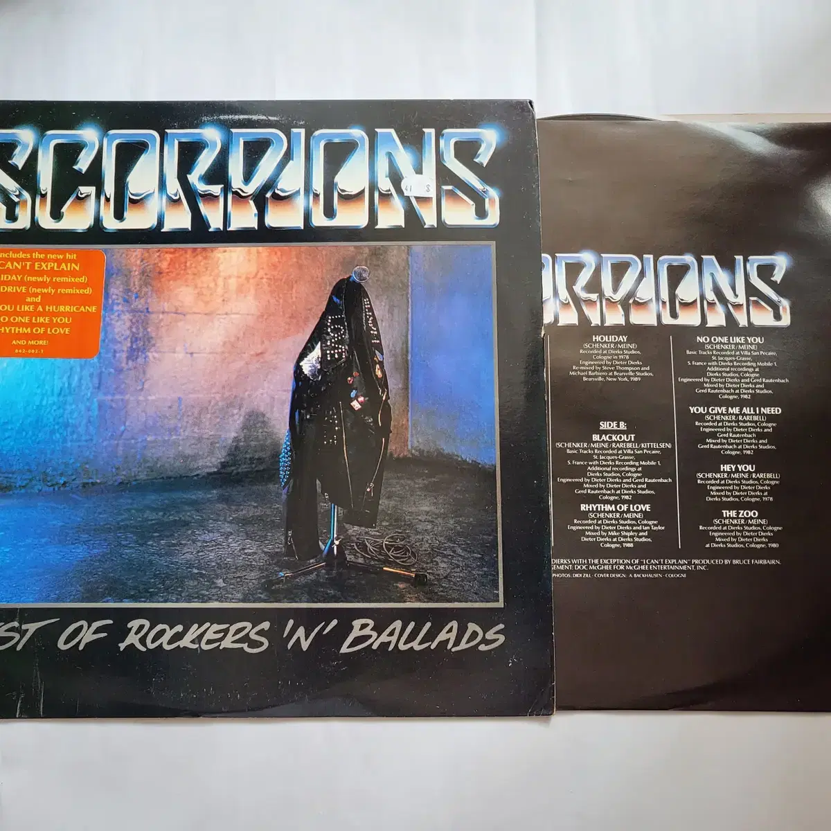 스콜피언스 Scorpions (LP)