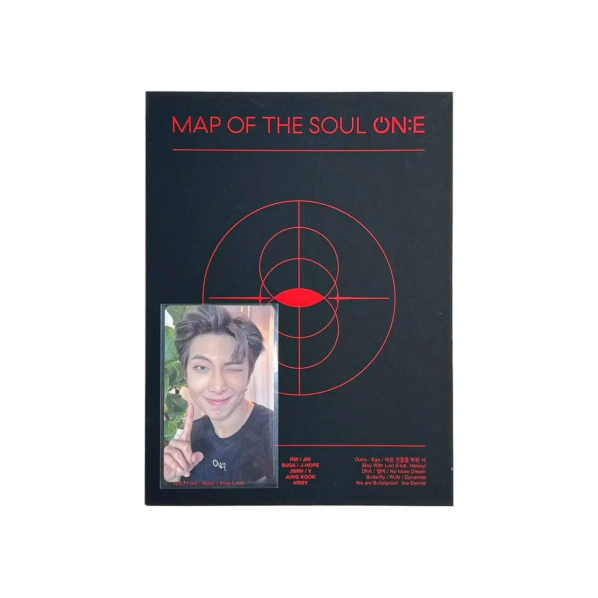 방탄소년단(BTS) Map Solwon blu-ray Pulbak photocard Jun Namjoon