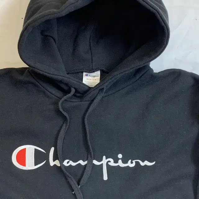 champion 챔피온 후드 블랙 기모