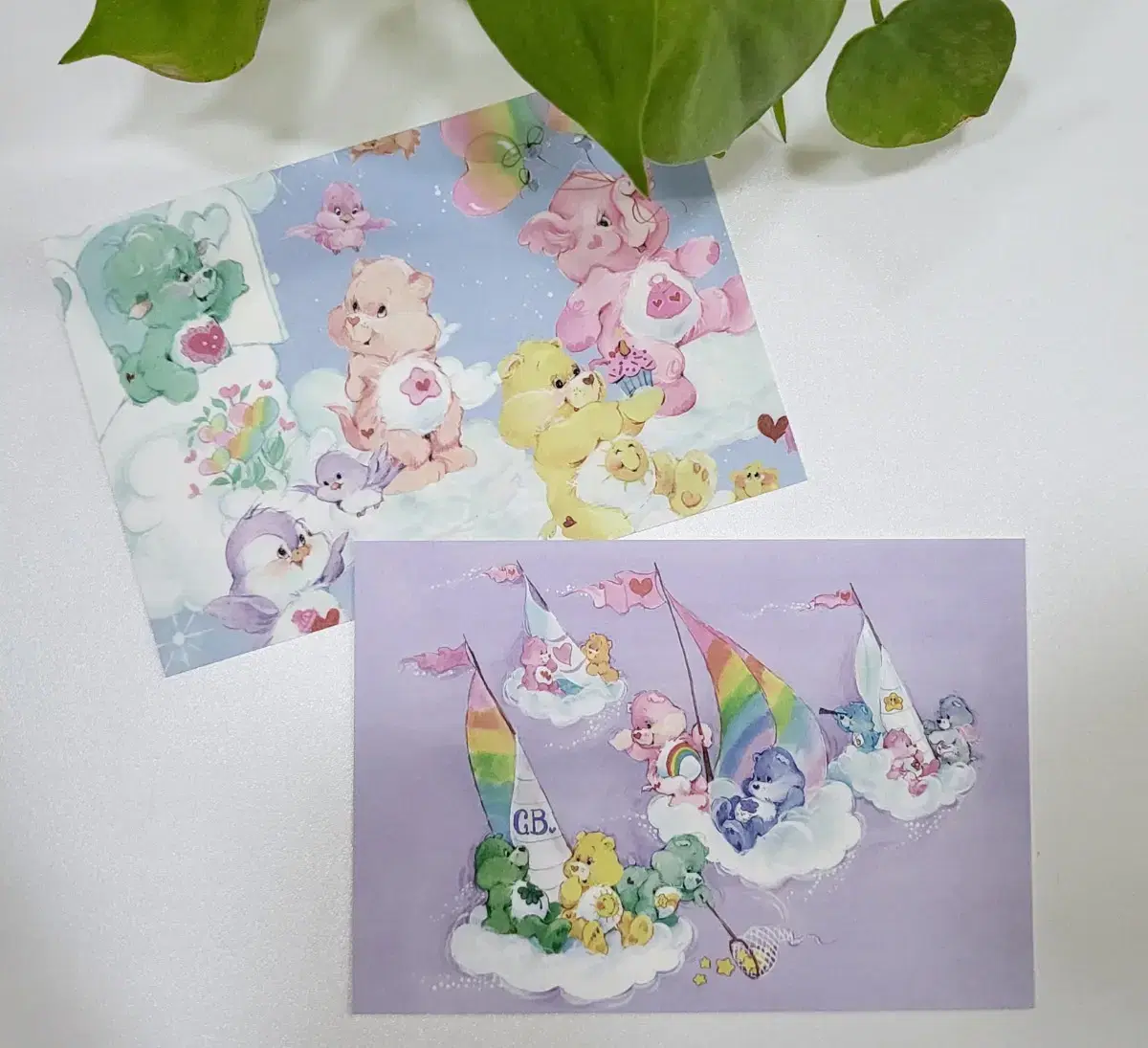 Care Bears postcard set of 2