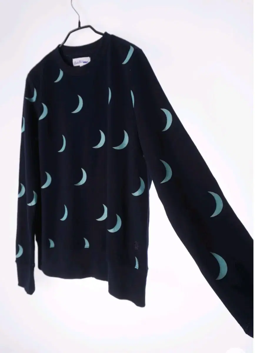 Crescent Pattern Knit Sweater