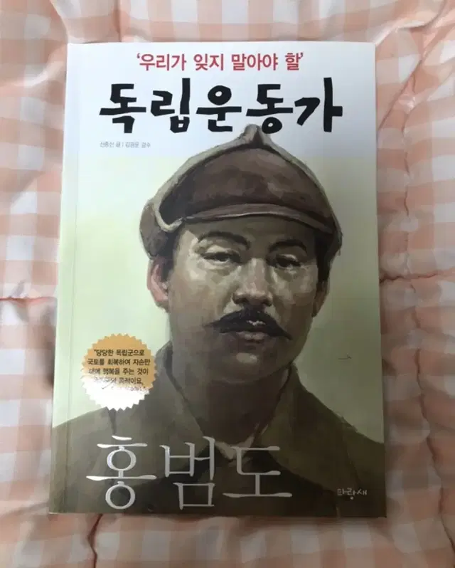 우리가 잊지 말아야 할 독립 운동가 홍범도 책