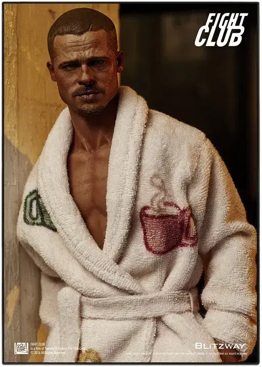 Blitzway Fight Club Showerrobe for 12" (Hot Toys compatible)