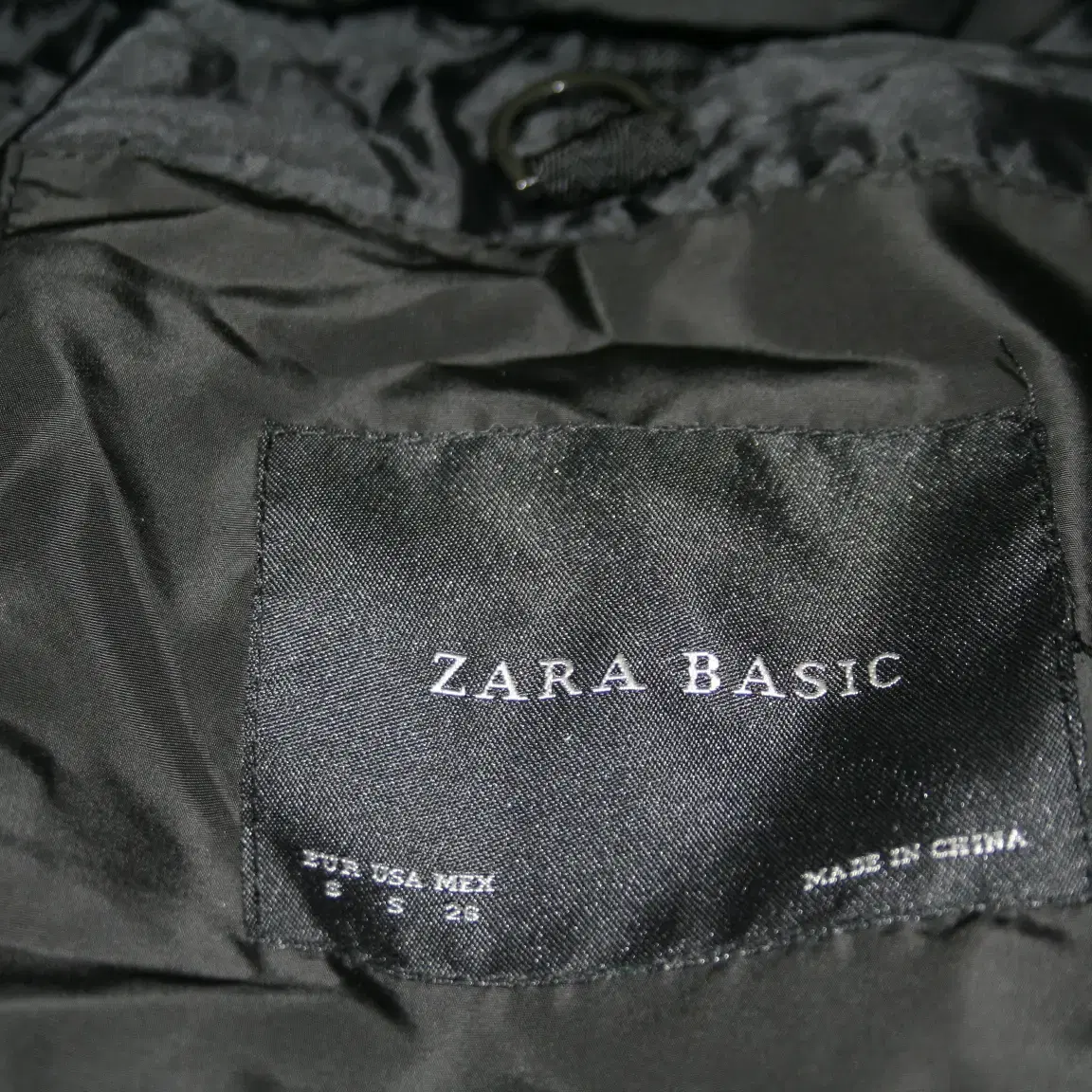 ZARA BASIC 여성 패딩 점퍼 겨울옷 오리털 캐주얼