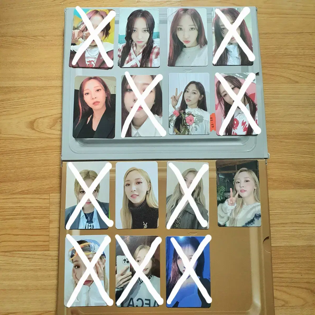 Mamamoo moonbyul Sixquence photocard, film stickers