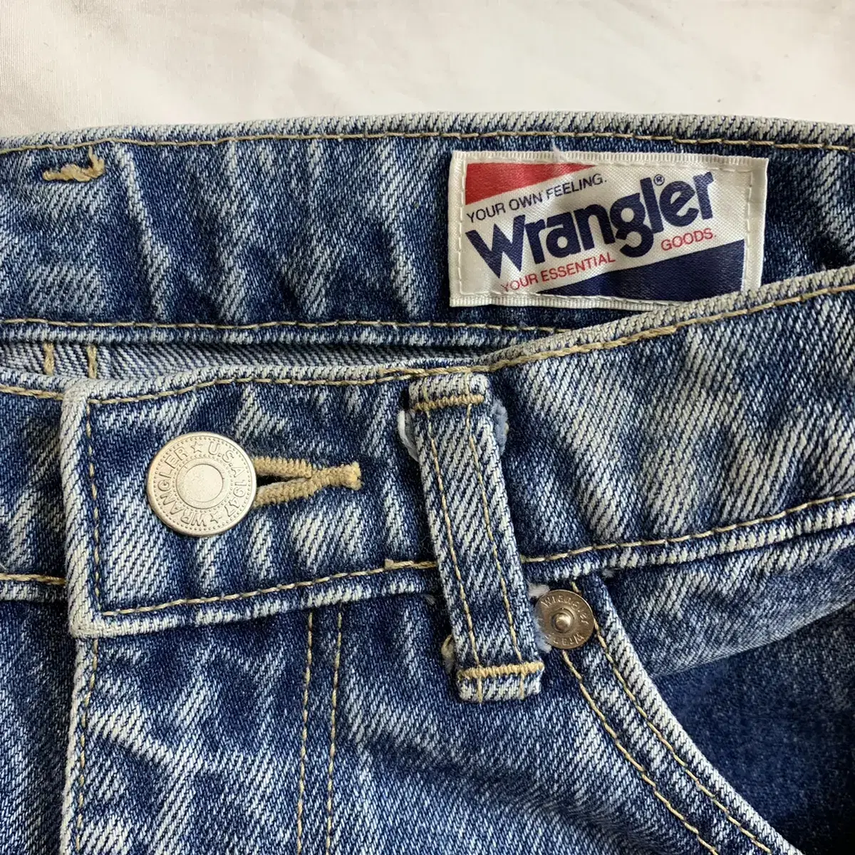 wrangler 랭글러 돌청 데님 팬츠 #w7