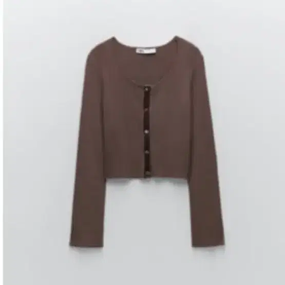 zara pleats cardigan