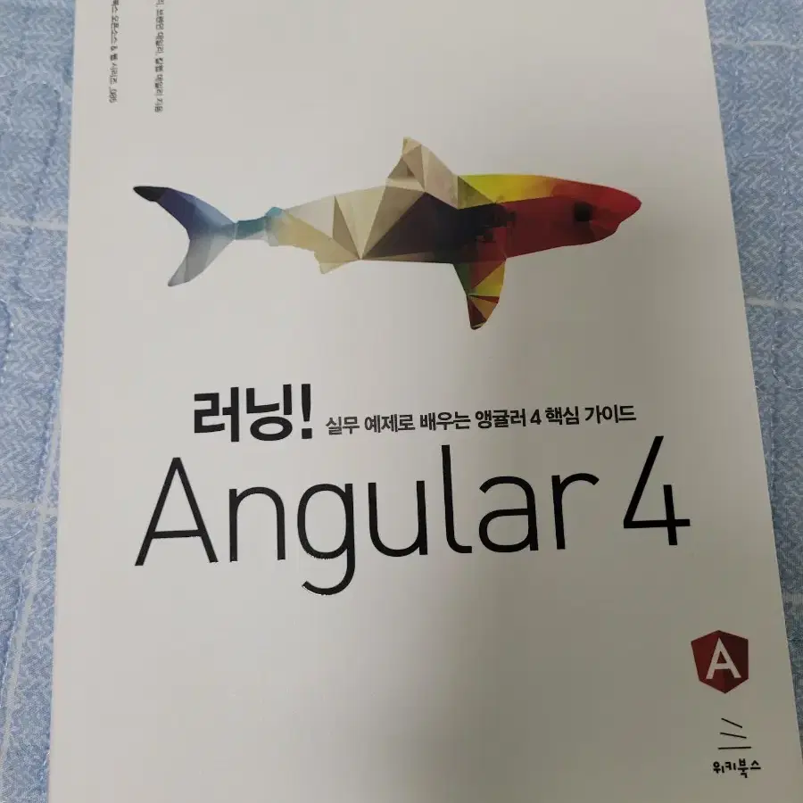 (도서)러닝!Angular4-앱개발 관련 서적