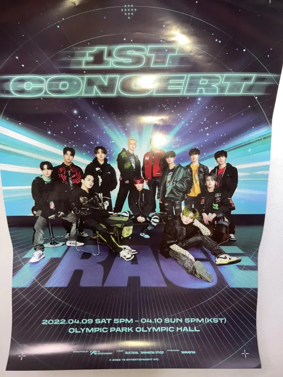 Treasure Concert poster 