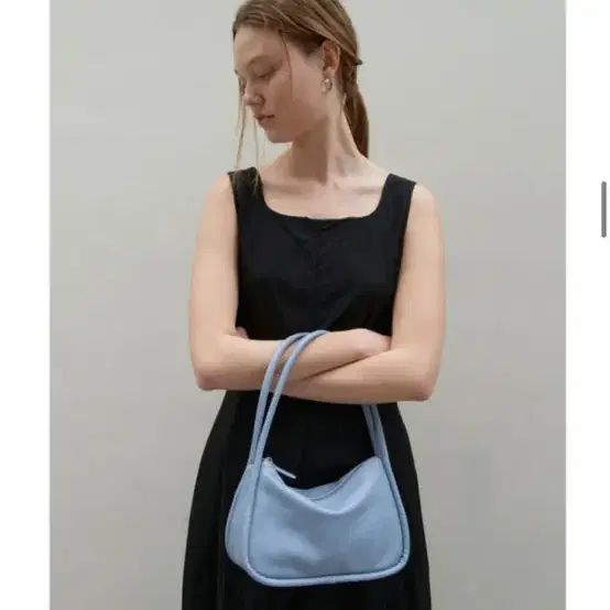 YEOMIM closure mini ridge bag(baby blue) #여밈,#여밈가방