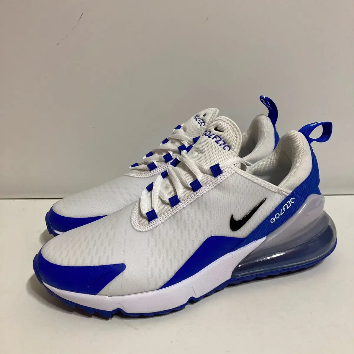 [260 270] Nike Air Max 270 G Golf Shoes White