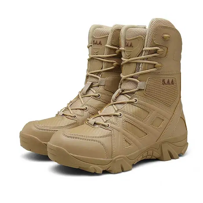 Outdoor Military High Top Tactical Boots Combat Boots Desert Boots Jungle Boots Terrorist Boots Hiking Boots Walkers