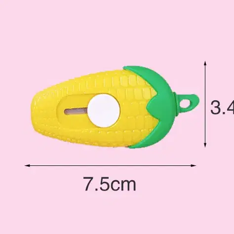 옥수수 언박싱 커터칼 택배칼 미니 컷팅