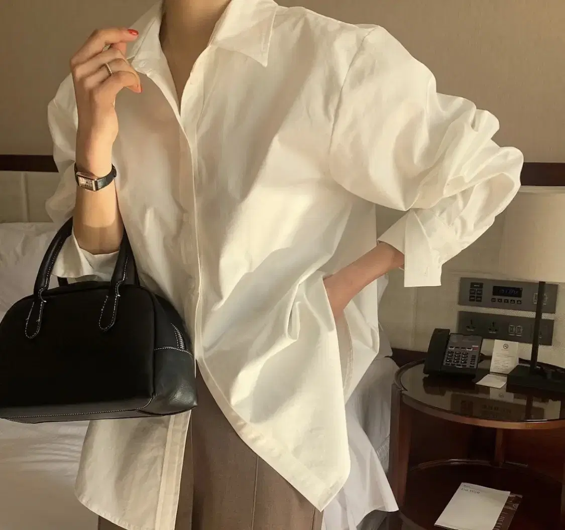 New product, Women's White Oversized Shirt