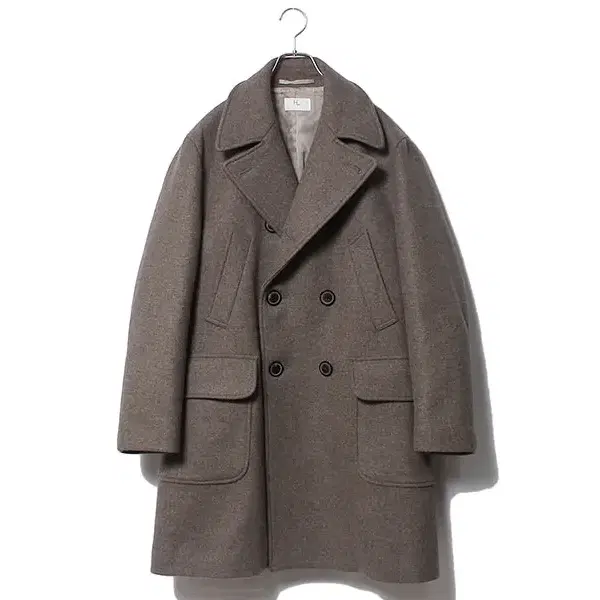 21fw HERILL Natural Blacksheep Pcoat