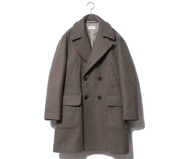 21fw HERILL Natural Blacksheep Pcoat