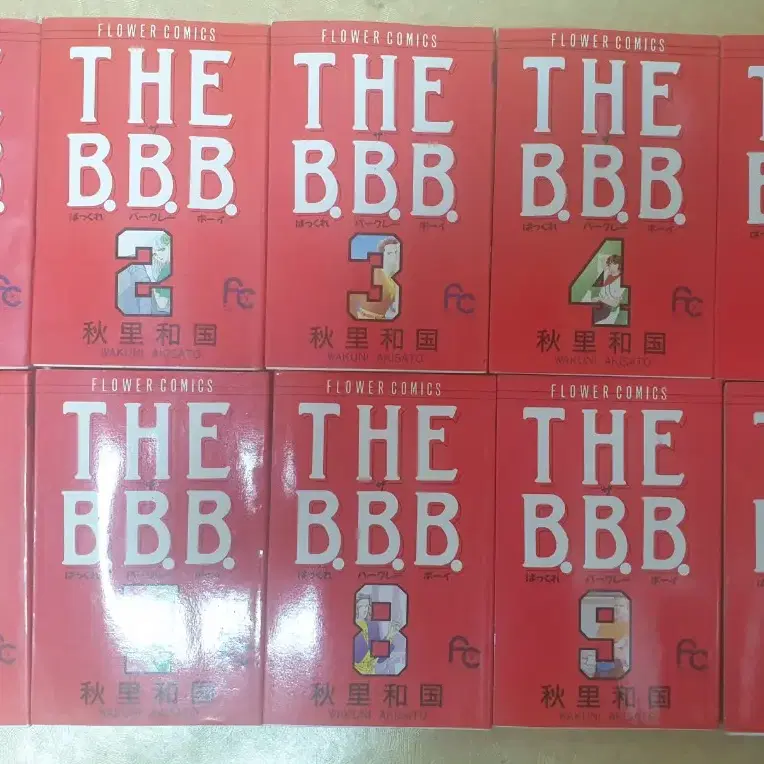 the B.B.B. 일본원서만화 (국내 해적판 제목 BBB )