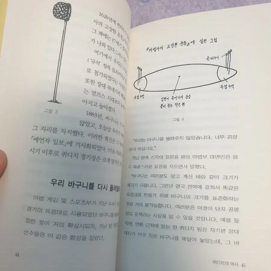 퀴디치의역사 해리포터스쿨북