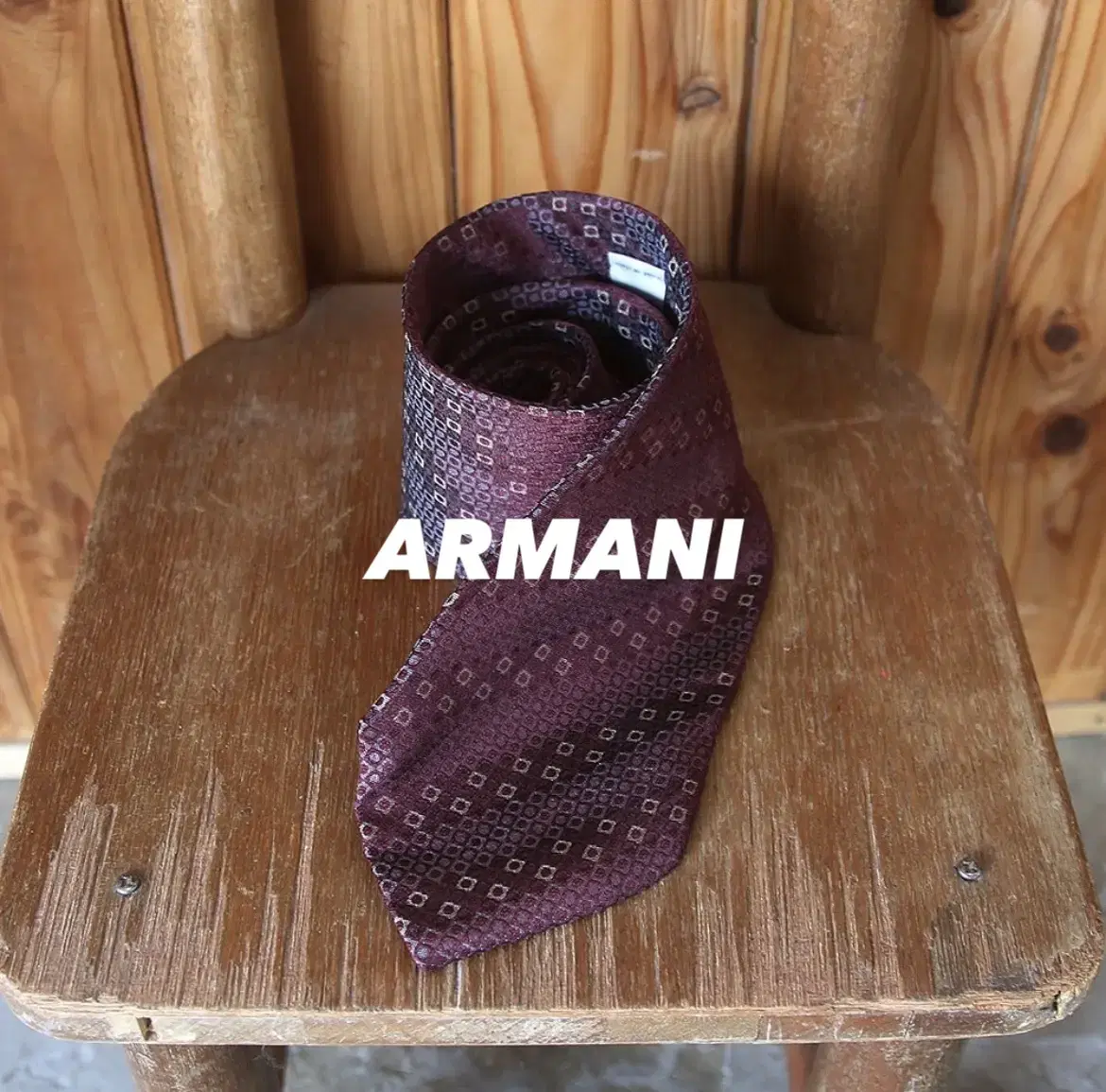 ARMANI Almani Patterned Silk Tie 