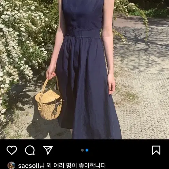 아이원트) june dress 네이비(롱드레스,롱원피스)