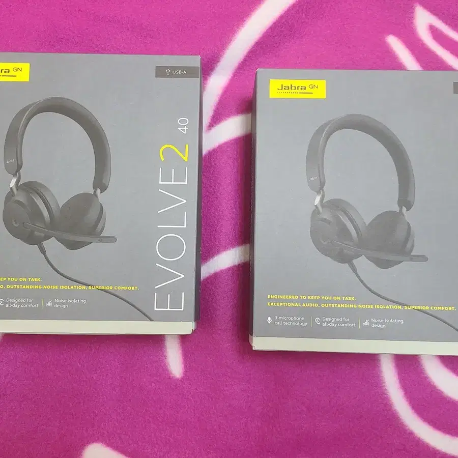 미개봉) Jabra 자브라 EVOLVE 2 헤드셋