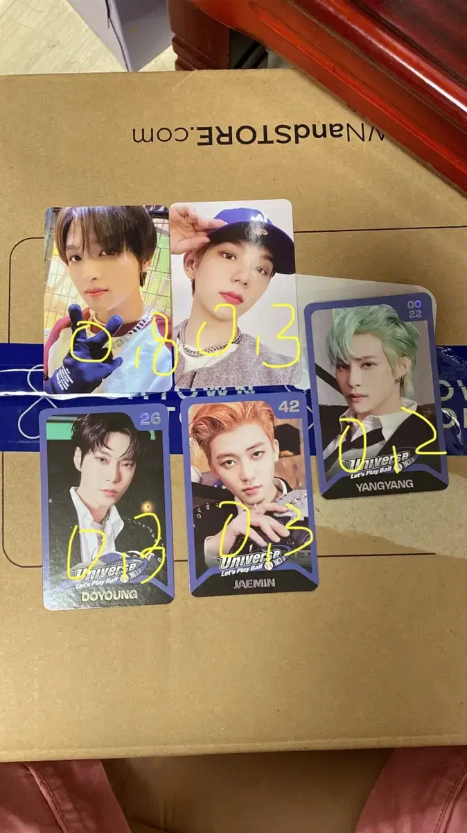 NCT Universe tc photocard