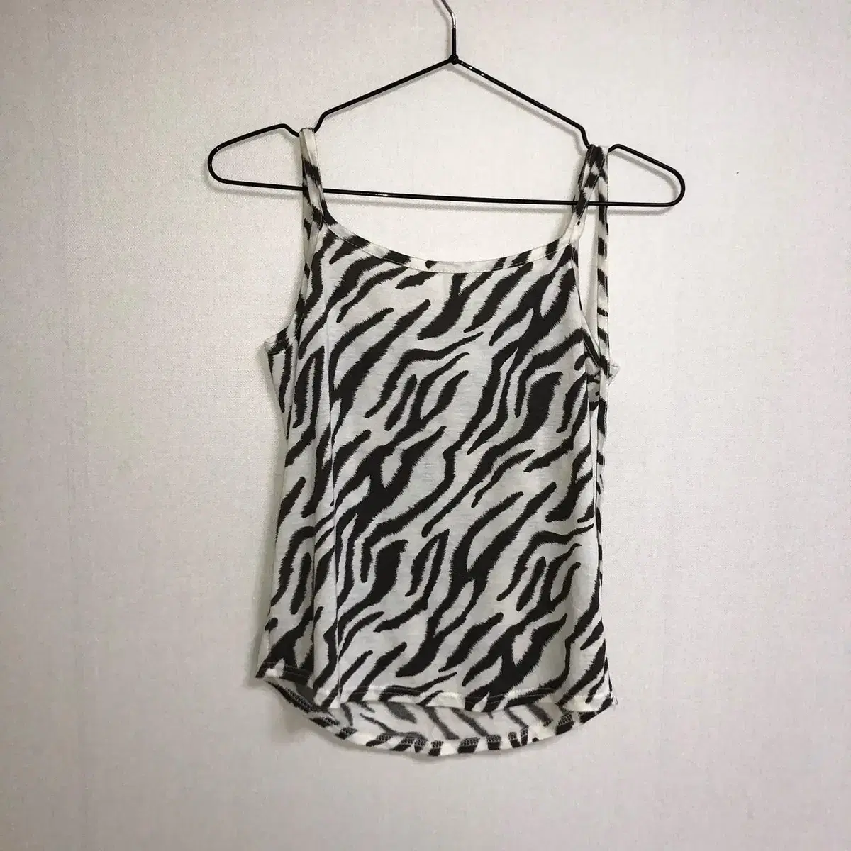 Vintage Brown Zebra Sleeveless