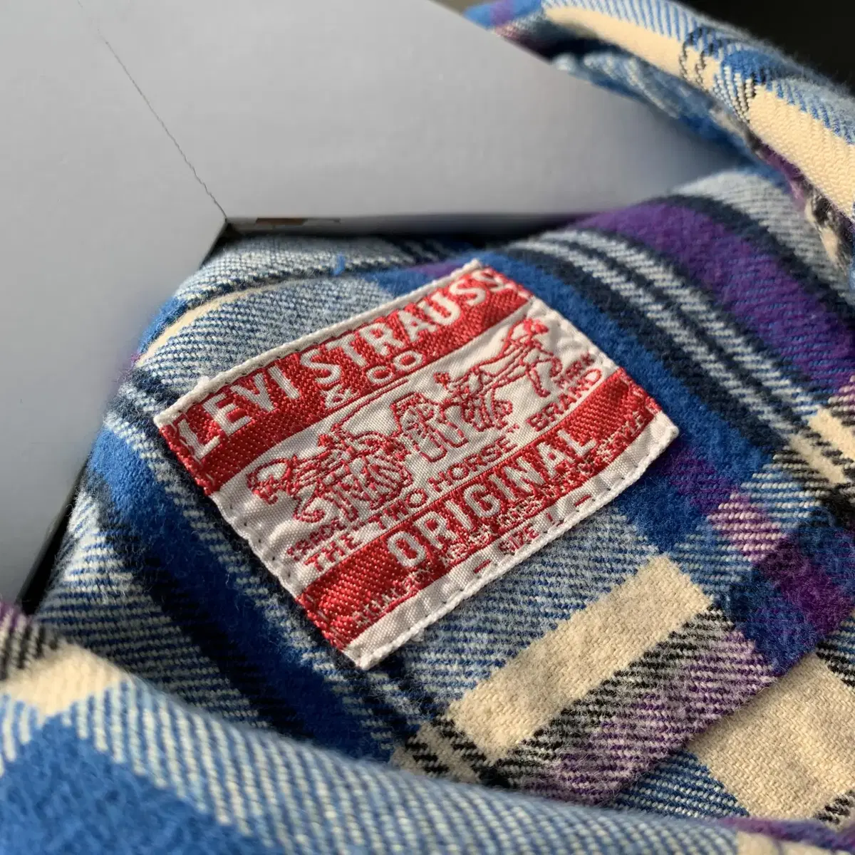 LEVI'S check shirt