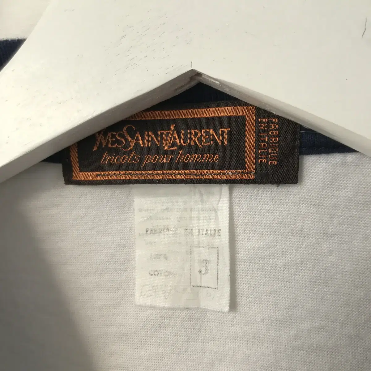 YVES SAINT LAURENT cotton 100% pk shirt