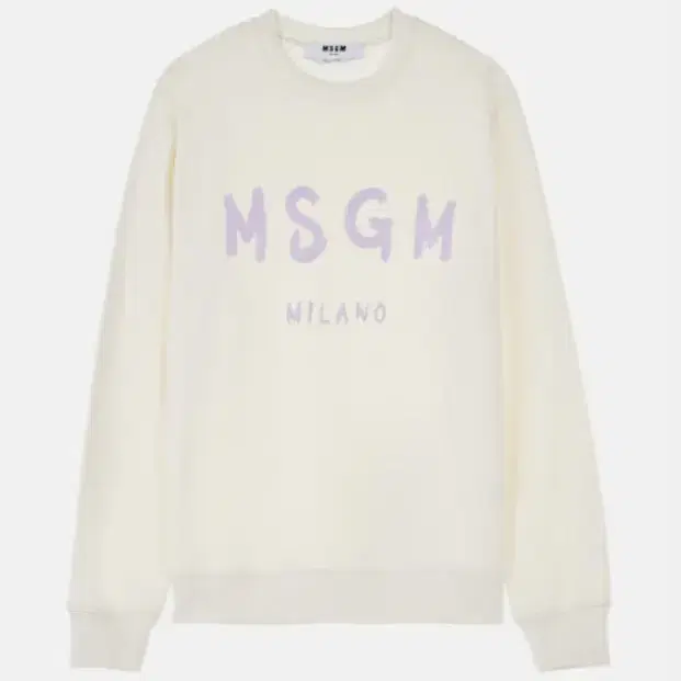 msgm 맨투맨 아이보리 M