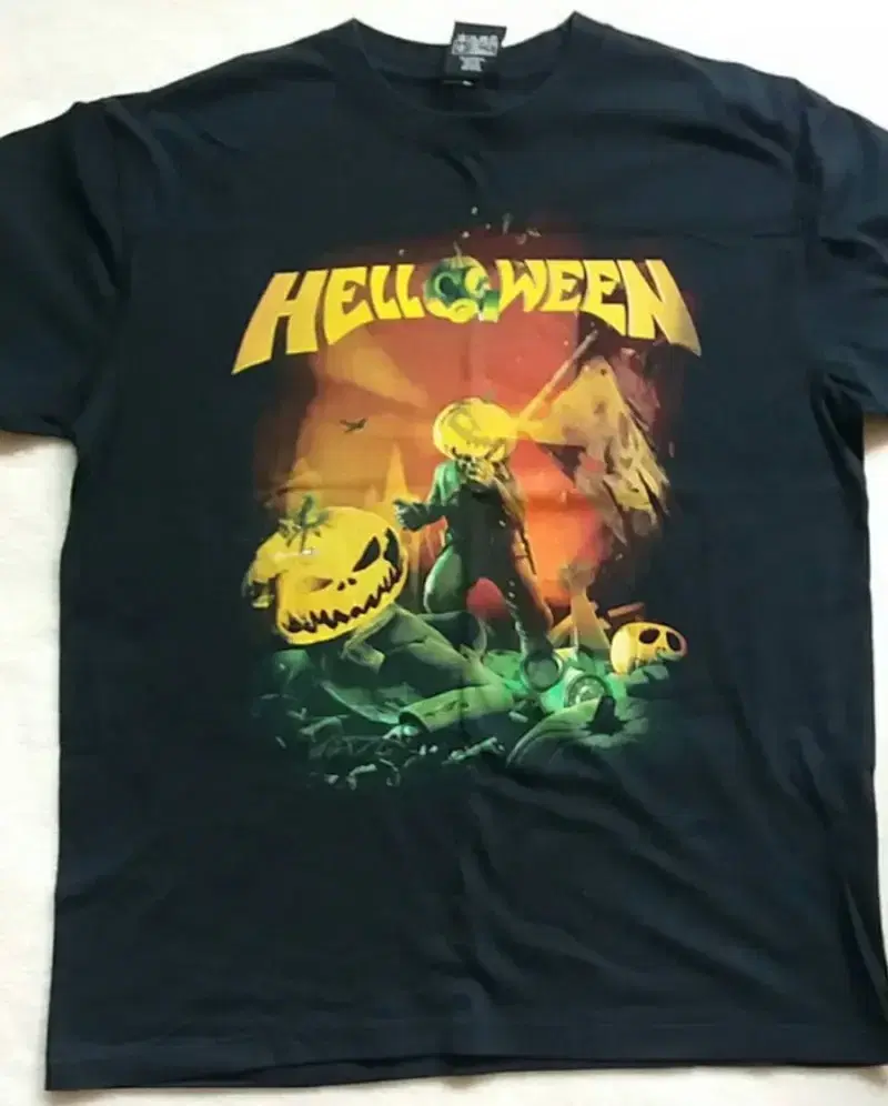 helloween 헬로윈 티셔츠 포스터 공연 티켓