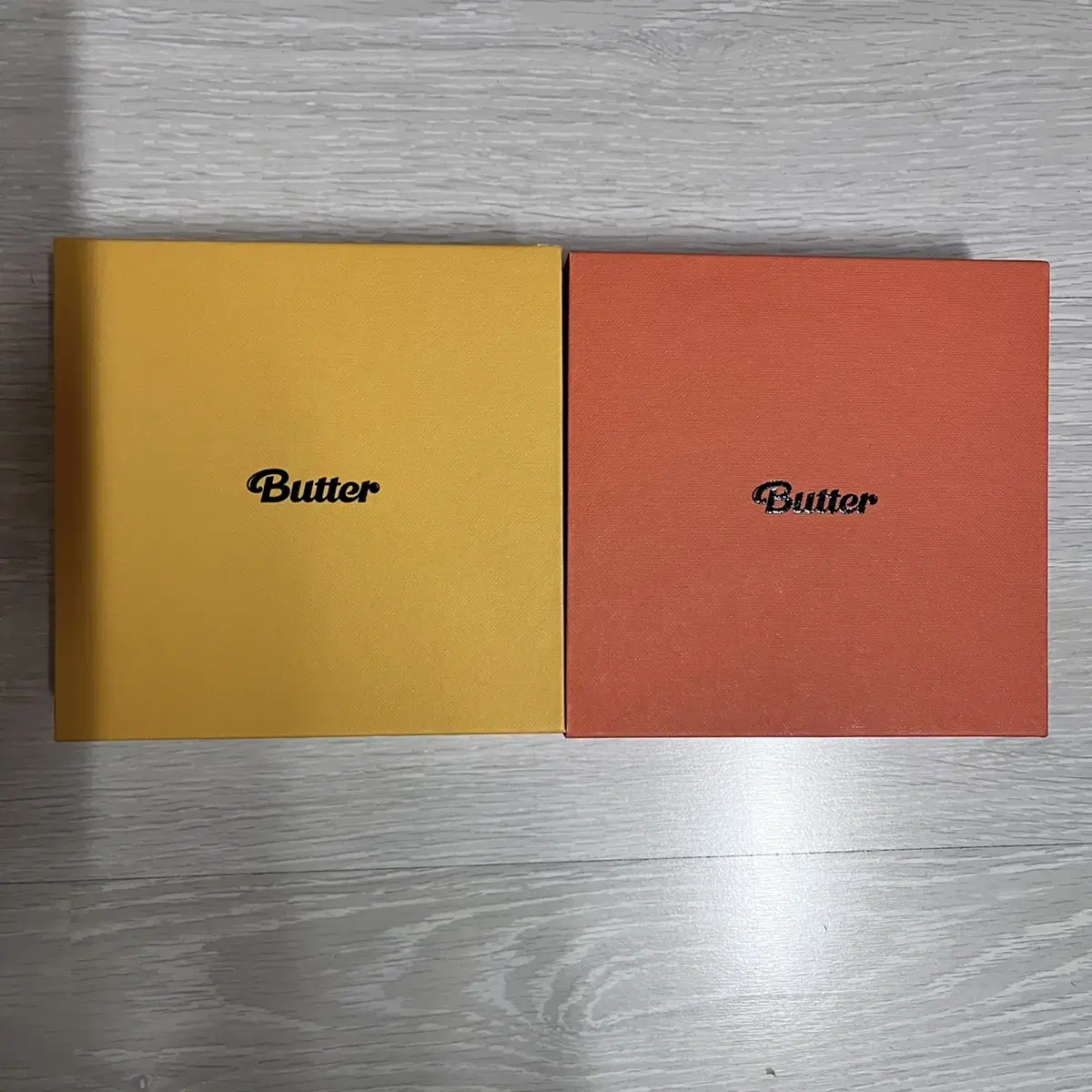 Set of bangtan butter album 